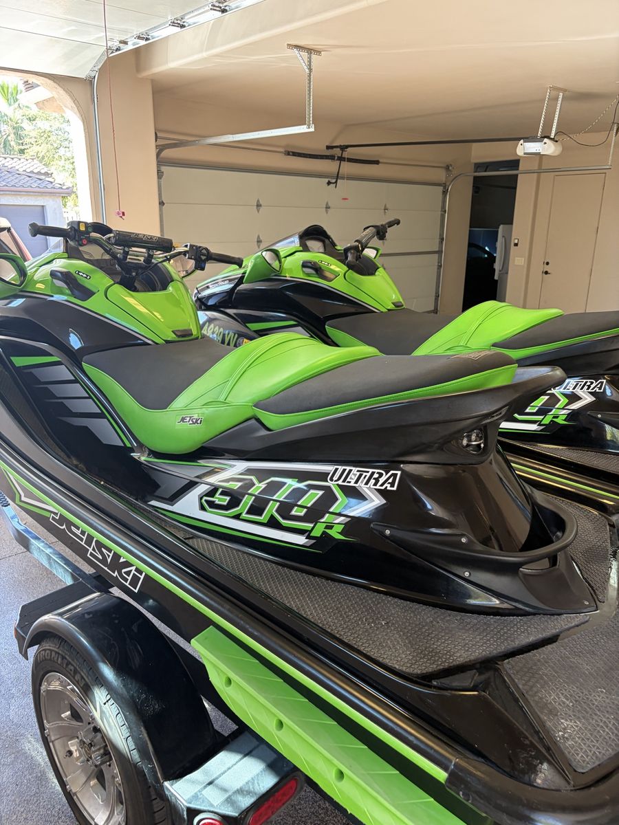 2015 Kawasaki Ultra 310R Pair | 211/214 Hrs | Trailer | Kawi Performance Upgrades