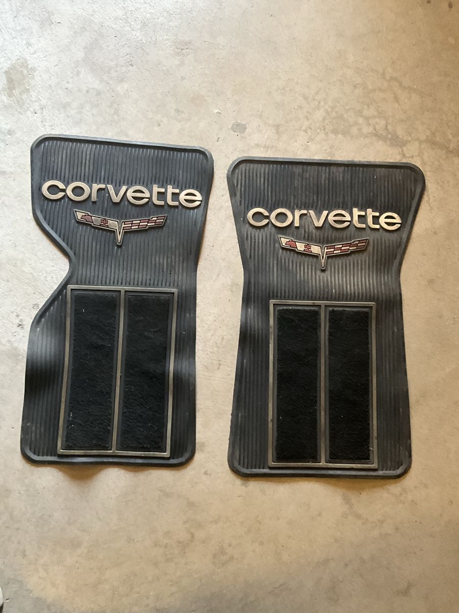 Corvette floor mats