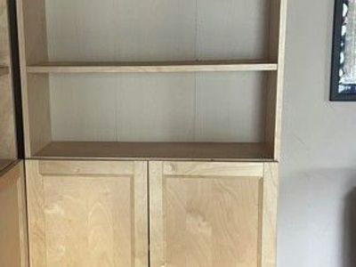 6 shelf Ikea cabinet
