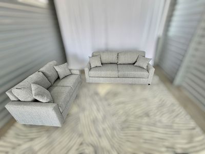 Sofa + Loveseat Set – Brand New