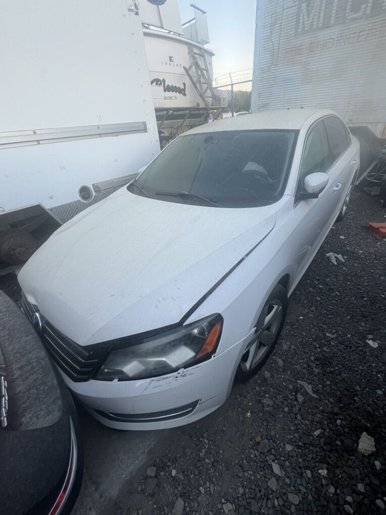 Volkswagen Passat S 2015 White 1.8L Parts You Pull