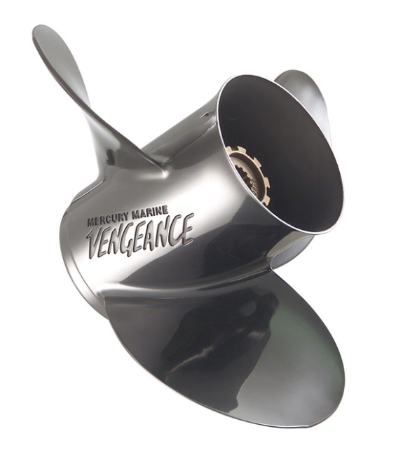 Mercury Vengeance 3-Blade Stainless Steel 13 -3/4 X 21 " RH
