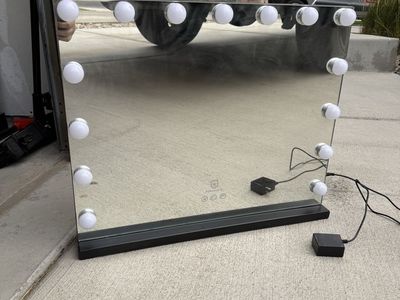 Peronista Vanity Mirror with Lights - Large, Dimmable LED Makeup Mirror