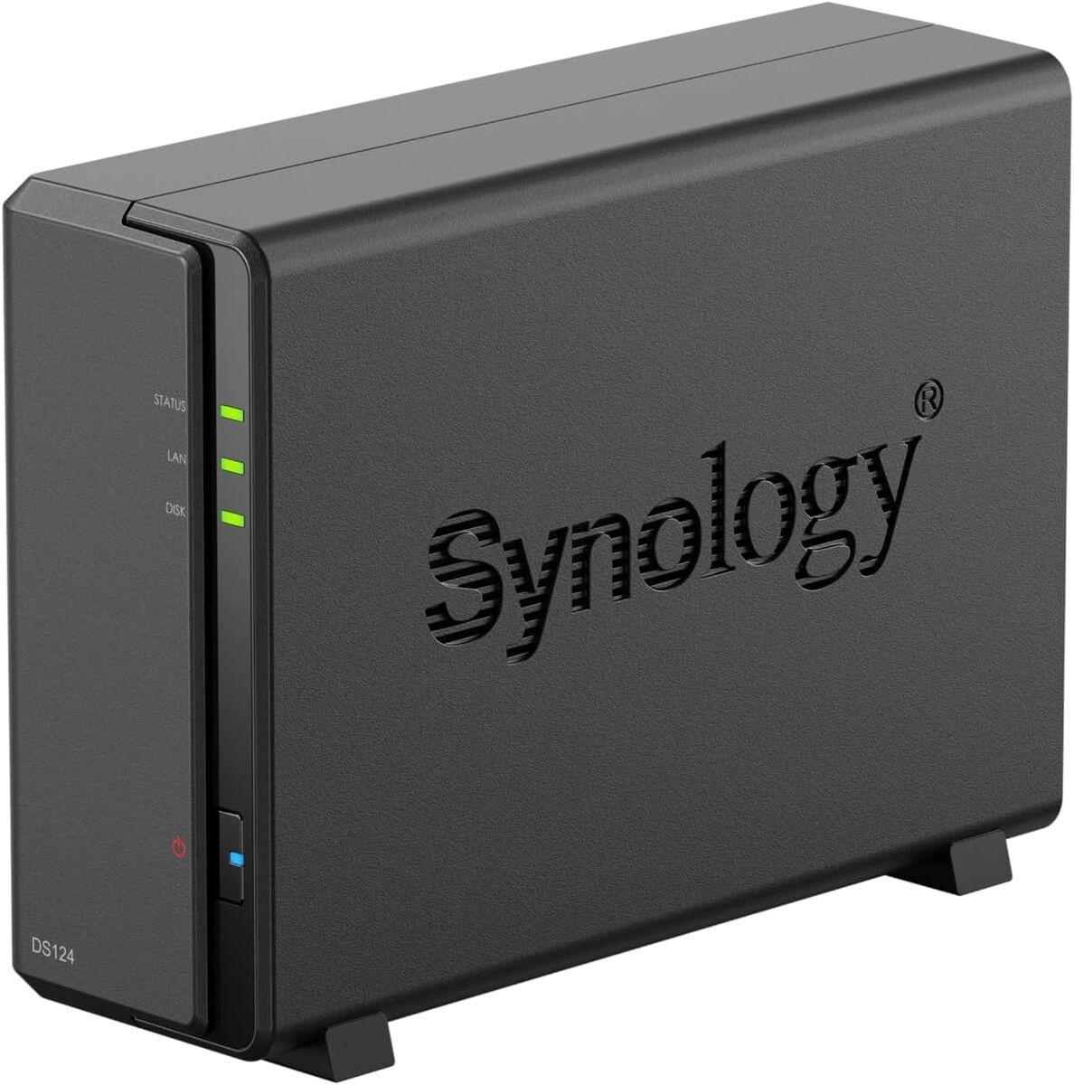 Synology 1-Bay NAS DiskStation DS124 (Diskless) Black