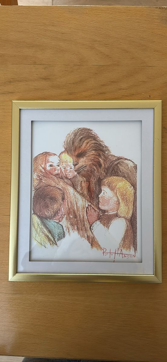 Star Wars, Jesus, Chewbacca, Art, Gag gift