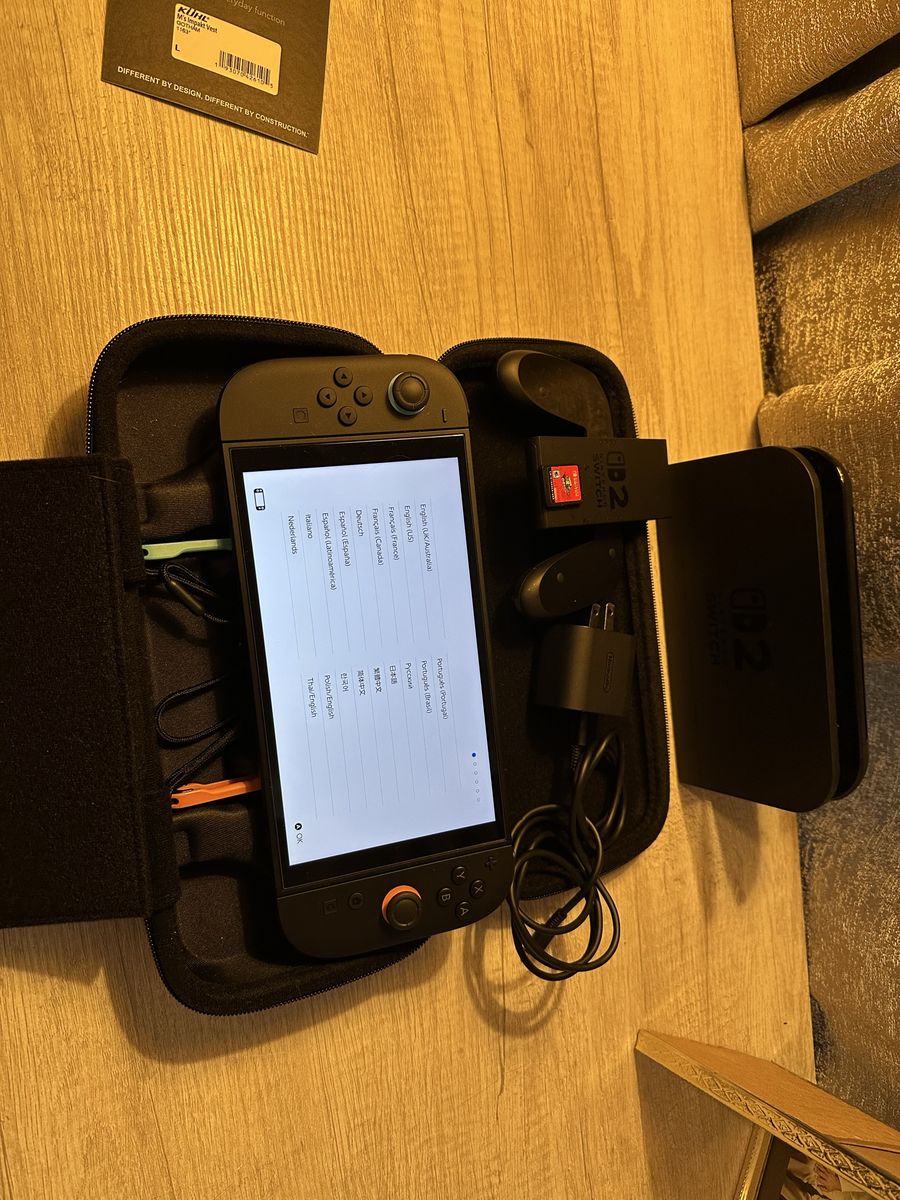 Nintendo Switch 2 w/ Dock, Charger & Super Mario Odyssey