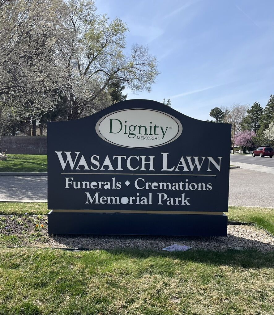 2 Side By Side Double Burial Plots  WASATCH LAWN M