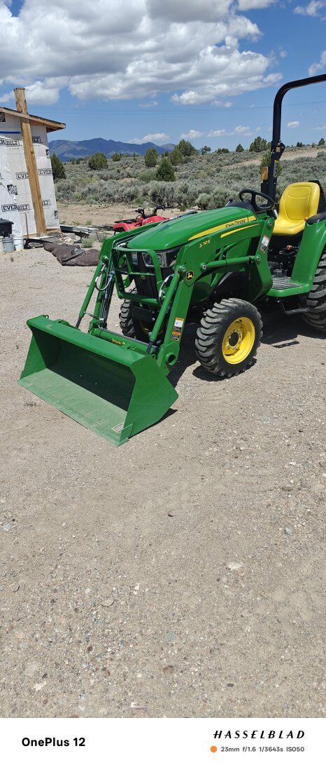 John Deere tractor.