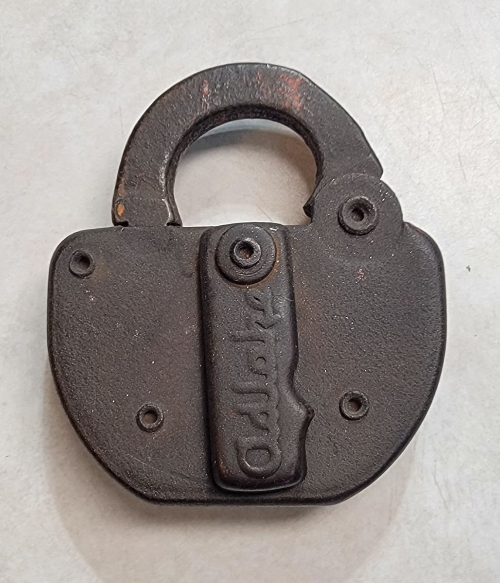 Old Utah Power & Light Padlock by Adlake
