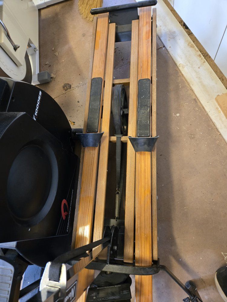 NordicTrack Rowing Machine Used Wood and Metal