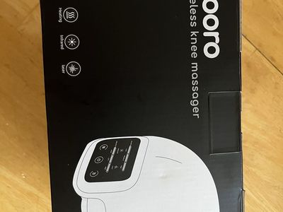 Nooro Wireless Knee Massager with Heat, Vibration, Infrared & Laser Therapy