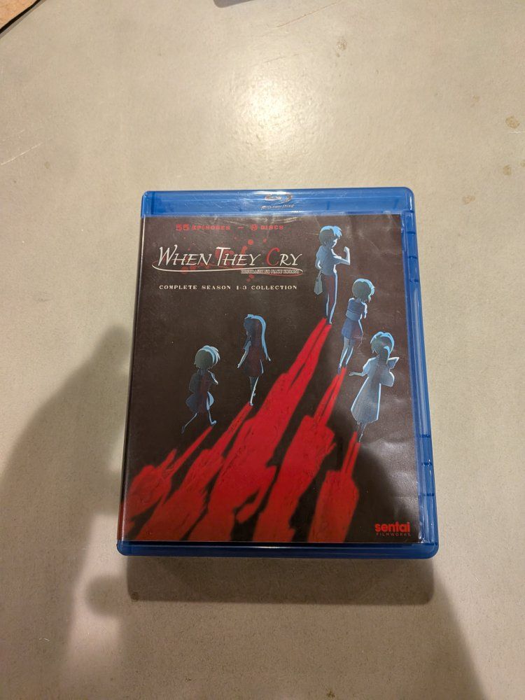 anime higurashi when they cry seasons 1-3 Blu-ray collection