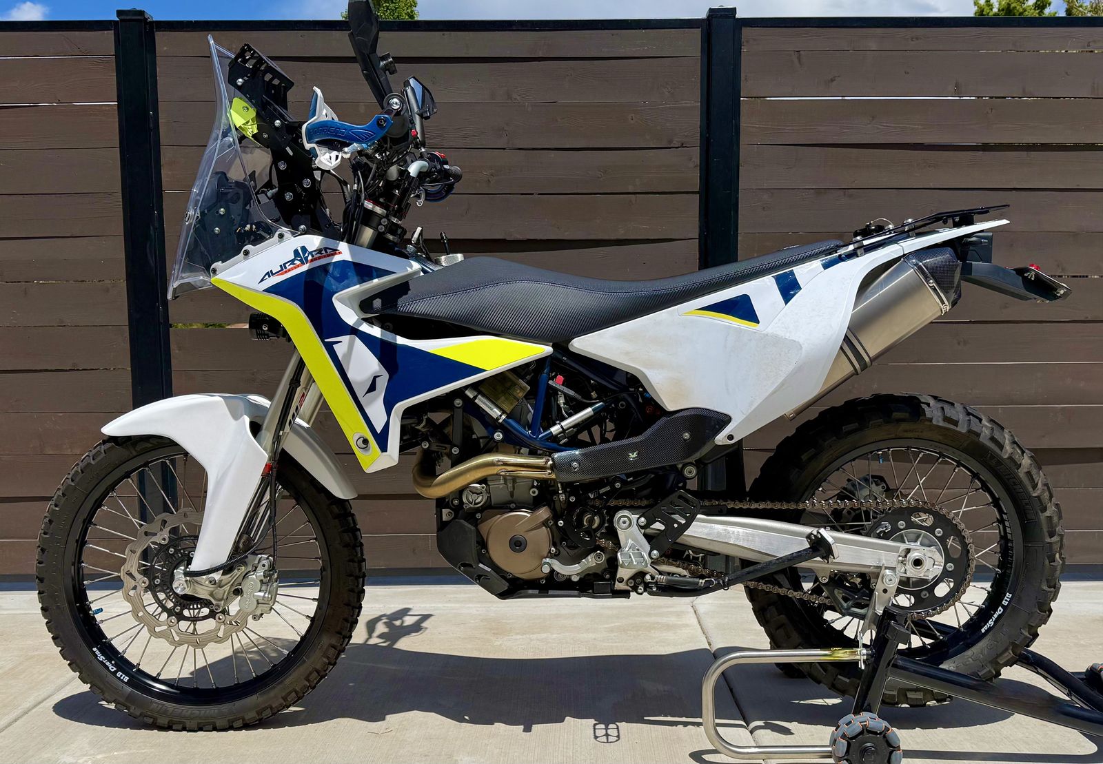 2020 HUSQVARNA 701 ENDURO -  7,5## miles