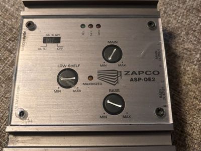 Zapco 2/4 channel adapter in good condition