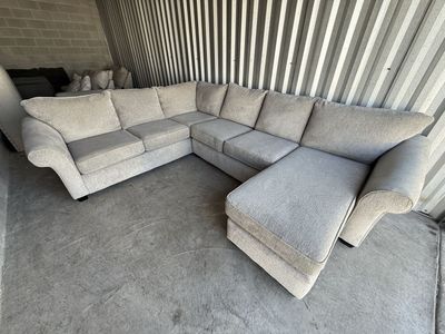 Gray sectional couch - Free delivery!