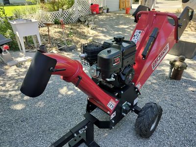 Pristine Boss Industrial 5" Wood Chipper for Sale