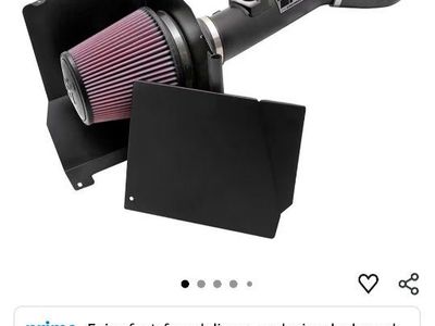 k&n cold air intake 2011 to 2013 Chevy 6.0