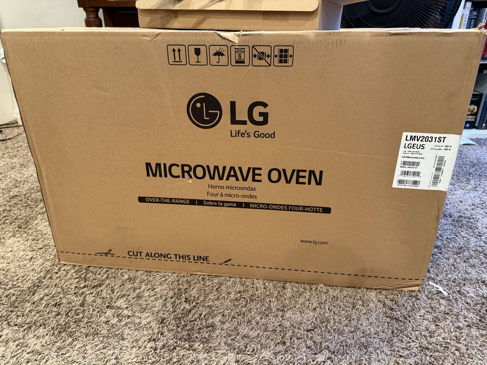 LG Over-the-Range Microwave Oven