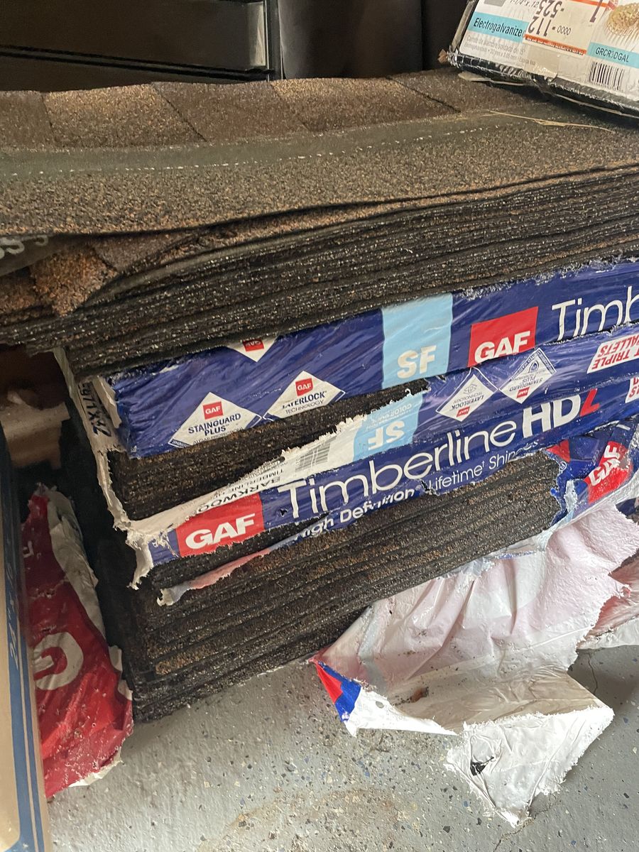 Roofing Supplies: Nails, Paper, Shingles