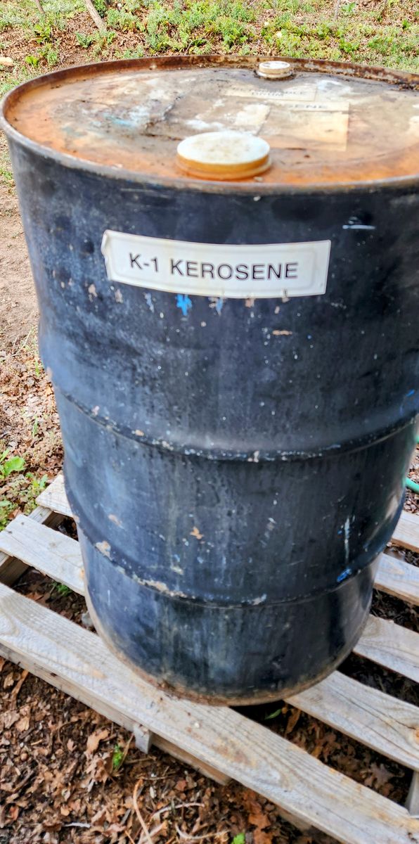 Kerosene 55 gallon sealed drum - I went to propane