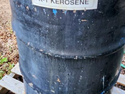 Kerosene 55 gallon sealed drum - I went to propane