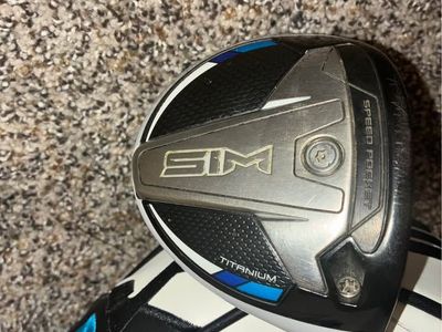 TaylorMade SIM Ti 3 Wood Ventus Velocore 7-X Blue Excellent Shape w/Sim 2 HC
