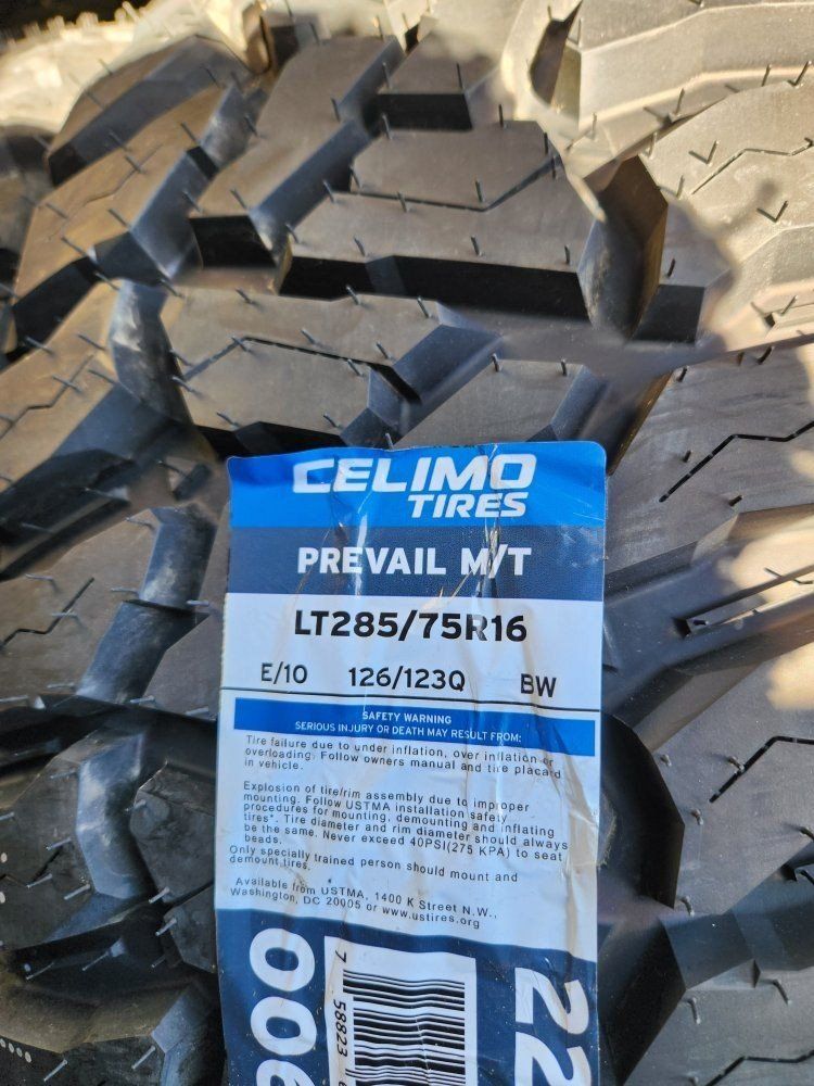 285/75r16 celimo prevail mt