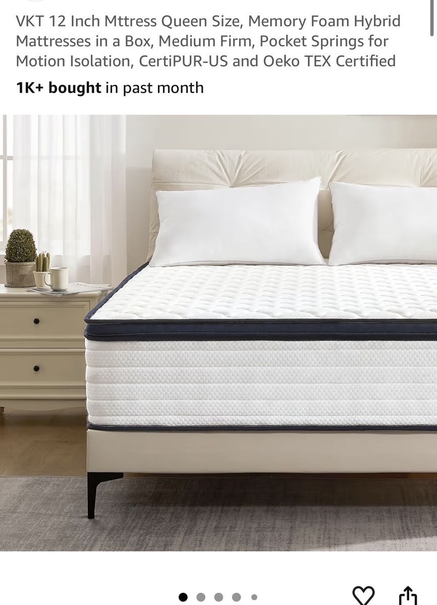 NEW Queen Size Memory Foam Mattress