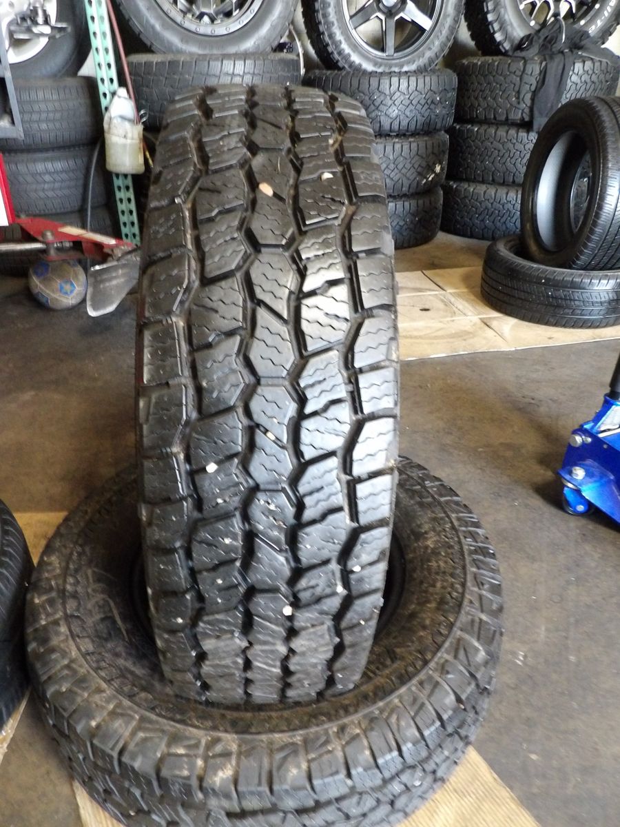 225/75R16 VREDESTEIN PINZA A/T PAIR OF TWO USED TIRES
