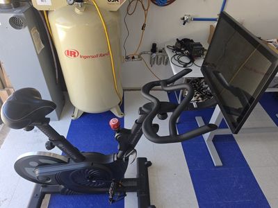 Echelon EX-4S Connected Bike (Upgraded 21.5" HD Screen, Clip Pedals)