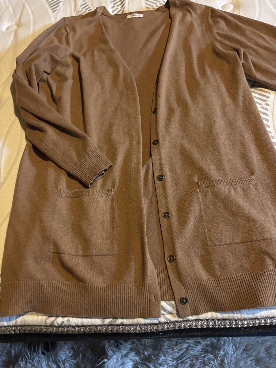 Womens XXL Tan Sweater