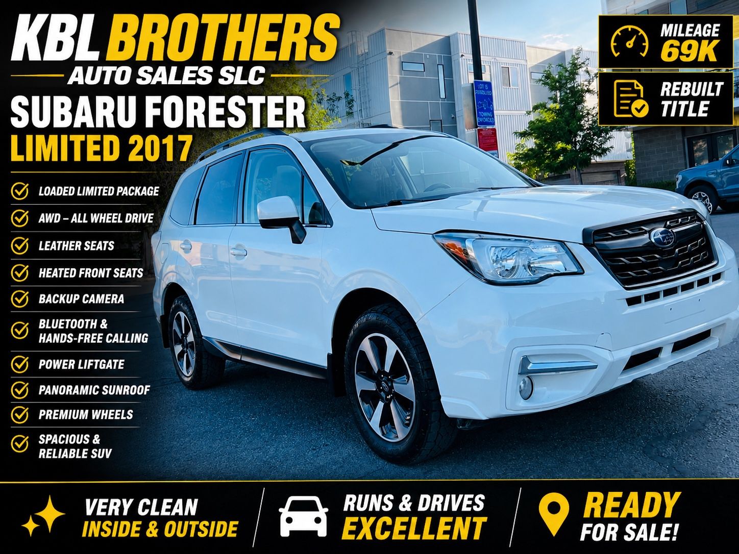 2017 Subaru Forester 2.5i Limited