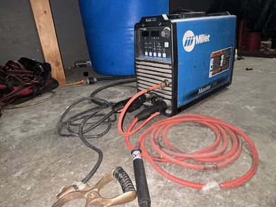 Miller Maxstar 200 DX DC Inverter TIG/Stick Welder for Steel, Medium Industrial