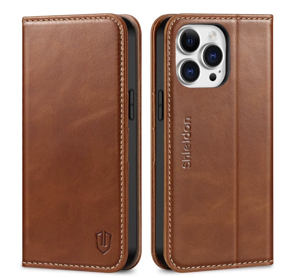 NEW! iPhone Genuine Leather Wallet Case