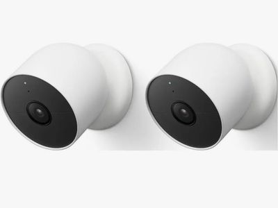Google Nest Cam (Battery) - 2-Pack Smart Home Security Cameras (Snow)