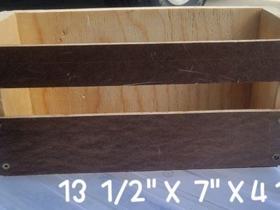 Handmade Wooden Storage Crate