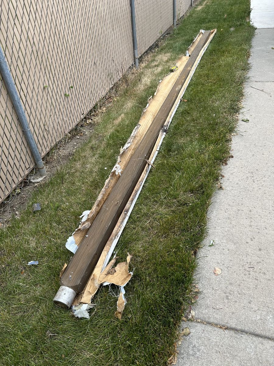 Antique light posts