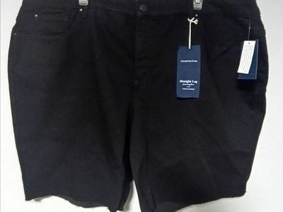 Charter club shorts women's plus size 24w New
