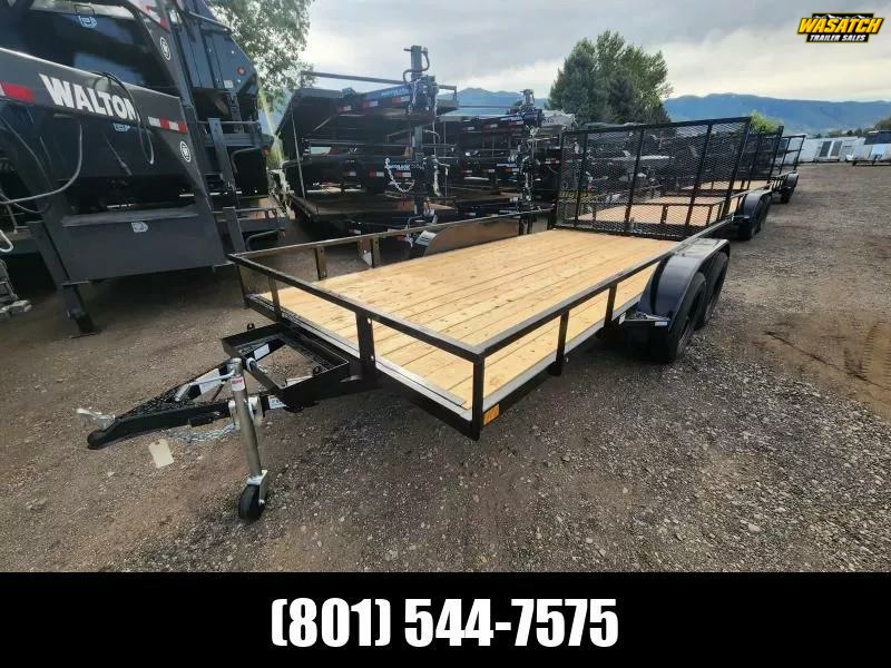 2026 Wasatch Built Trailers 7X14 7K Utility Trailer