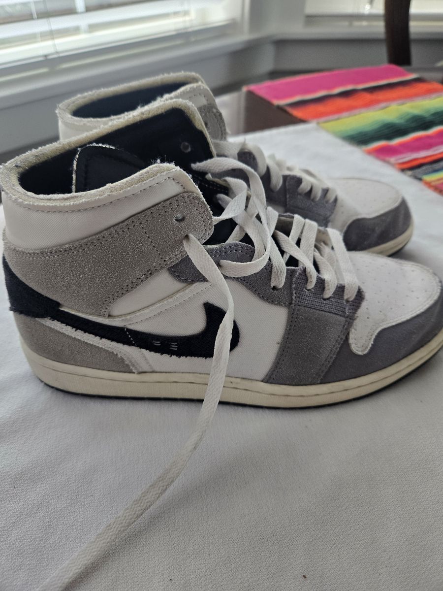 Nike Air Jordan 1 Zoom Air CMFT Suede High Top Sneakers Men's Size 8.5
