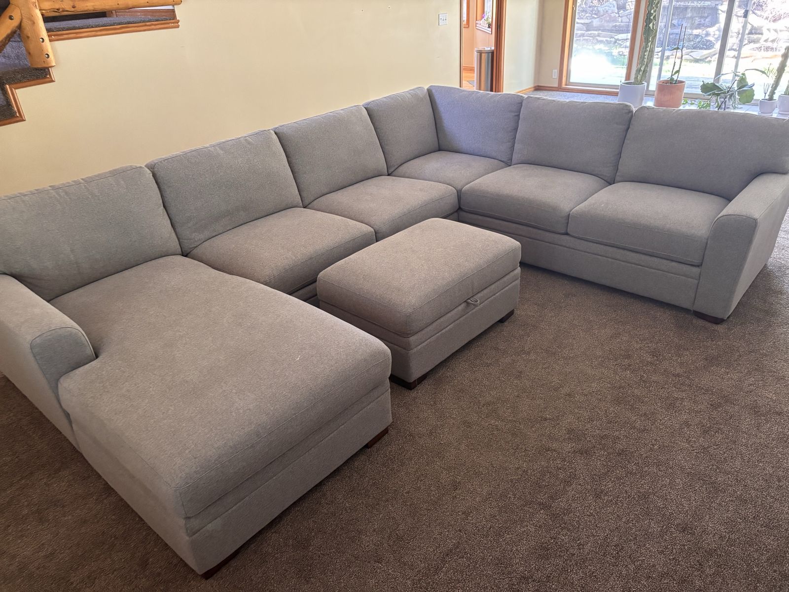 Large COSTCO Sectional Sofa