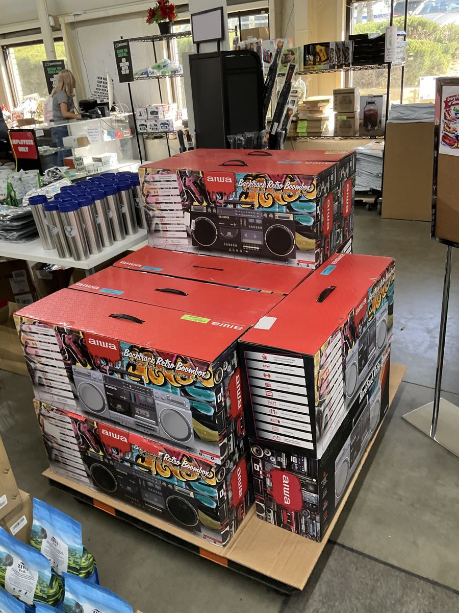 Aiwa Backtrack Retro Boombox