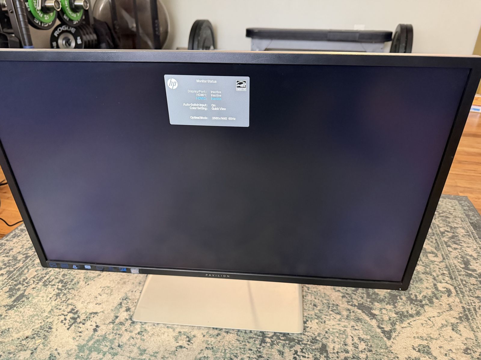 32" HP Pavillion Computer Monitor