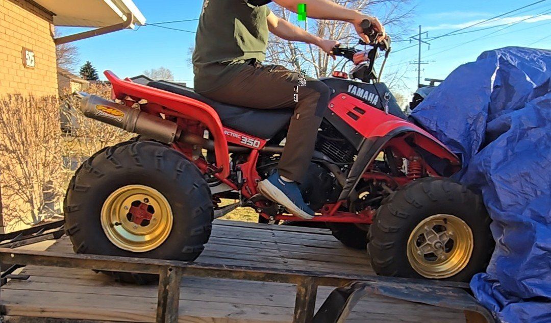 1987 yamaha warrior 350 - Sand Dune Fourwheeler