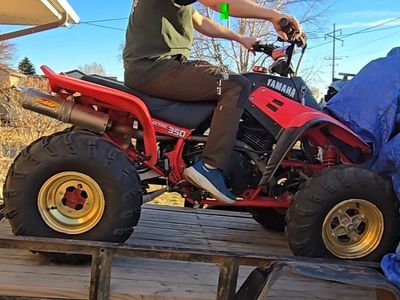 1987 yamaha warrior 350 - Sand Dune Fourwheeler