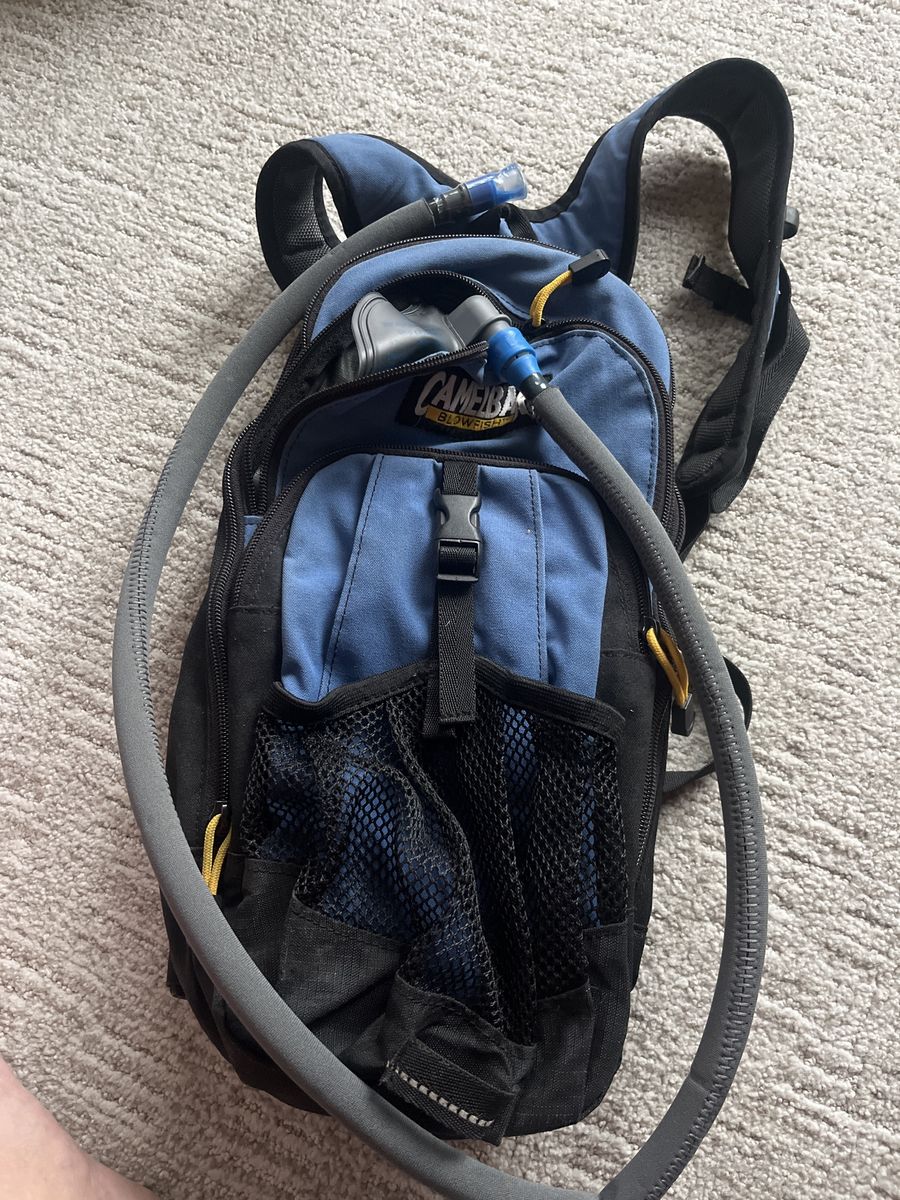 Camelbak Blowfish Hydration Backpack - Blue/Black, 2L Capacity, Cycling/Hiking Pack