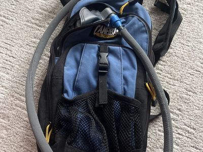 Camelbak Blowfish Hydration Backpack - Blue/Black, 2L Capacity, Cycling/Hiking Pack