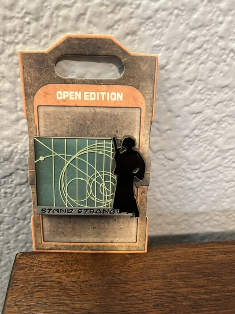 Princess Leia Stand Strong Pin