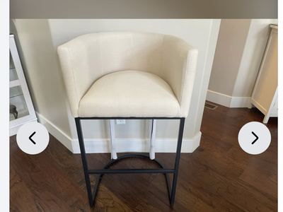 Brand new Metal Frame Counter Stool seat height 32"