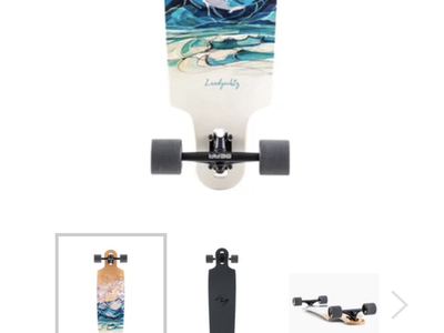 Landyachtz Longboard Drop Cat 38 Vibes Complete
